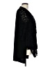 JM Collection 100% Nylon Black Kimono Size L - photo 4