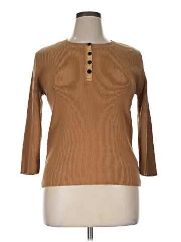 Lauren Jeans Co. 3/4 Sleeve T-Shirt (view 1)