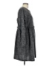 Assorted Brands Tweed Gray Casual Dress Size L - photo 4