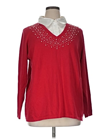 Quacker Factory Long Sleeve Blouse (view 1)
