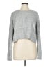 Cotton On Metallic Gray Pullover Sweater Size L - photo 1