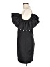 SIMONETT Black Cocktail Dress Size L - photo 5