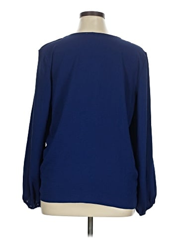 Como Blu Long Sleeve Blouse (view 2)