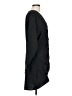 H&M 100% Polyester Solid Black Cocktail Dress Size L - photo 4