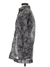 Express 100% Cotton Paisley Gray Long Sleeve Blouse Size XS - photo 5