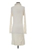 Splendid Solid Ivory Casual Dress Size S - photo 2