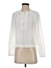 A.L.C. 100% Cotton White Long Sleeve Blouse Size 0 - photo 1