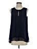 Daniel Rainn 100% Polyester Blue Sleeveless Blouse Size S (estimated) - photo 1