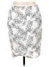 Etcetera by Edmond Chin 100% Polyester Print White Formal Skirt Size 4 - photo 1