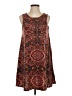 Assorted Brands Paisley Brown Casual Dress Size S - photo 1