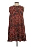 Assorted Brands Paisley Brown Casual Dress Size S - photo 2