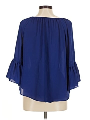My Michelle 3/4 Sleeve Blouse (view 2)