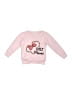 Rabbit Skins Hearts Pink Pullover Sweater Size 2 - photo 1