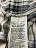 Gap 100% Cotton Plaid Ivory Long Sleeve Button-Down Shirt Size L - photo 8