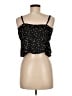 Miss Selfridge 100% Polyester Black Sleeveless Blouse Size 8 - photo 2