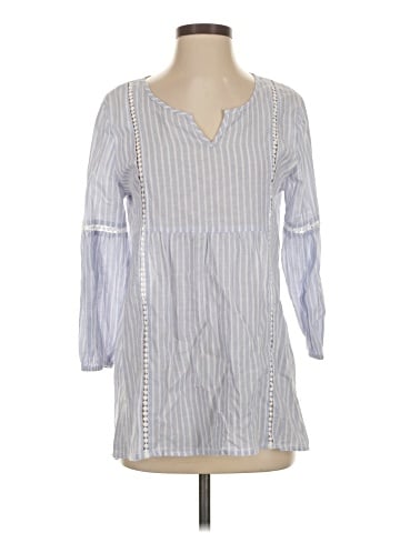 August Silk 3/4 Sleeve Blouse (view 1)