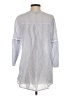 August Silk Blue 3/4 Sleeve Blouse Size S - photo 2