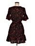 Influence 100% Polyester Hearts Black Casual Dress Size 8 - photo 1