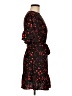 Influence 100% Polyester Hearts Black Casual Dress Size 8 - photo 4