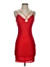 Shein Red Cocktail Dress Size 4 - photo 1