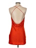Zara 100% Polyester Orange Sleeveless Top Size S - photo 2