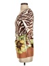 Cache 100% Polyester Animal Print Brown Casual Dress Size S - photo 5