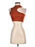 Shein 100% Polyester Orange Tank Top Size S - photo 1