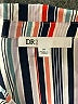DR2 100% Rayon Stripes Ivory Long Sleeve Button-Down Shirt Size M - photo 7