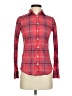 J.Crew Plaid Red Long Sleeve Button-Down Shirt Size XXS - photo 1