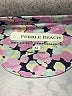 Pebble Beach Print Pink Long Sleeve Blouse Size M - photo 7