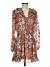 Current Air Paisley Orange Cocktail Dress Size S - photo 1
