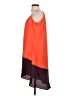 Olive and Oak 100% Polyester Color Block Orange Casual Dress Size XS - photo 5