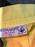 Le Coq Sportif 100% Polyester Solid Yellow Active Skirt Size 10 - photo 4
