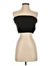 Zara 100% Polymide Black Tube Top Size XS - photo 1