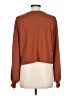 Shein Brown Long Sleeve T-Shirt Size L - photo 2