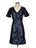Francesca's 100% Polyester Paisley Blue Cocktail Dress Size XS - photo 1