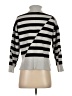 M Magaschoni Stripes Gray Pullover Sweater Size S - photo 2