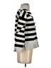 M Magaschoni Stripes Gray Pullover Sweater Size S - photo 4
