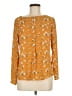 MAX Orange Yellow Long Sleeve Blouse Size UK 10 / US 6 - photo 1