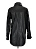 Old Navy 100% Polyester Black Faux Leather Jacket Size XS - photo 2