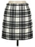 Outback Red Plaid Gray Ivory Casual Skirt Size 6 - photo 2