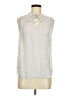 Bella Dahl 100% Rayon Silver Sleeveless Blouse Size M - photo 1