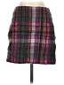 Samsoe Samsoe Plaid Purple Pink Casual Skirt Size S - photo 1