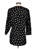Express Outlet Polka Dots Black 3/4 Sleeve Blouse Size S - photo 2