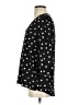 Express Outlet Polka Dots Black 3/4 Sleeve Blouse Size S - photo 5