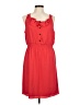 Gianni Bini 100% Polyester Solid Red Casual Dress Size M - photo 1