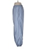 Norm Thompson 100% Polyester Solid Blue Casual Pants Size L - photo 5