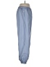 Norm Thompson 100% Polyester Solid Blue Casual Pants Size L - photo 4