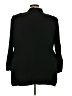 Halogen 100% Viscose Black Coat Size 4X - photo 2