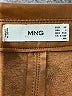 MNG 100% Polyurethane Brown 3/4 Sleeve Button-Down Shirt Size 2 - photo 7